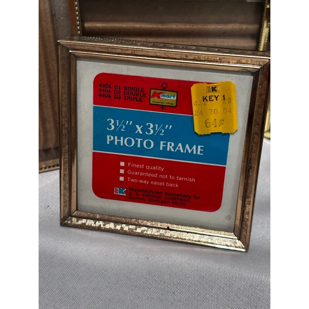 Vintage Photo Frame Lot Gold Tone & Pewter Ornate Variety Frame Set 6 Pieces